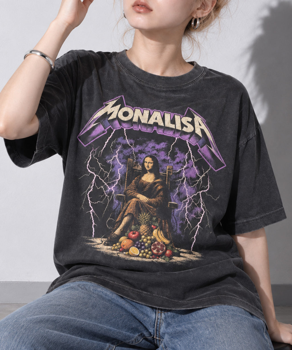 先行予約 STOF / PIGMENT-DYED TEE / MONALISA