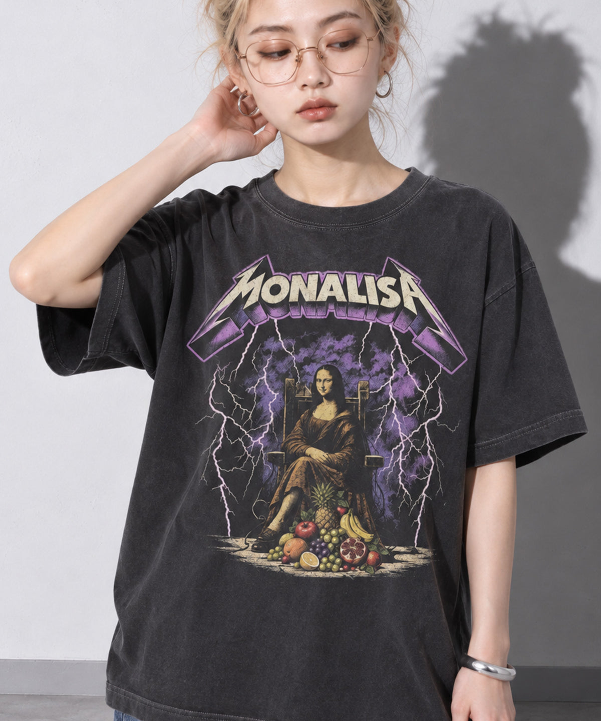 先行予約 STOF / PIGMENT-DYED TEE / MONALISA