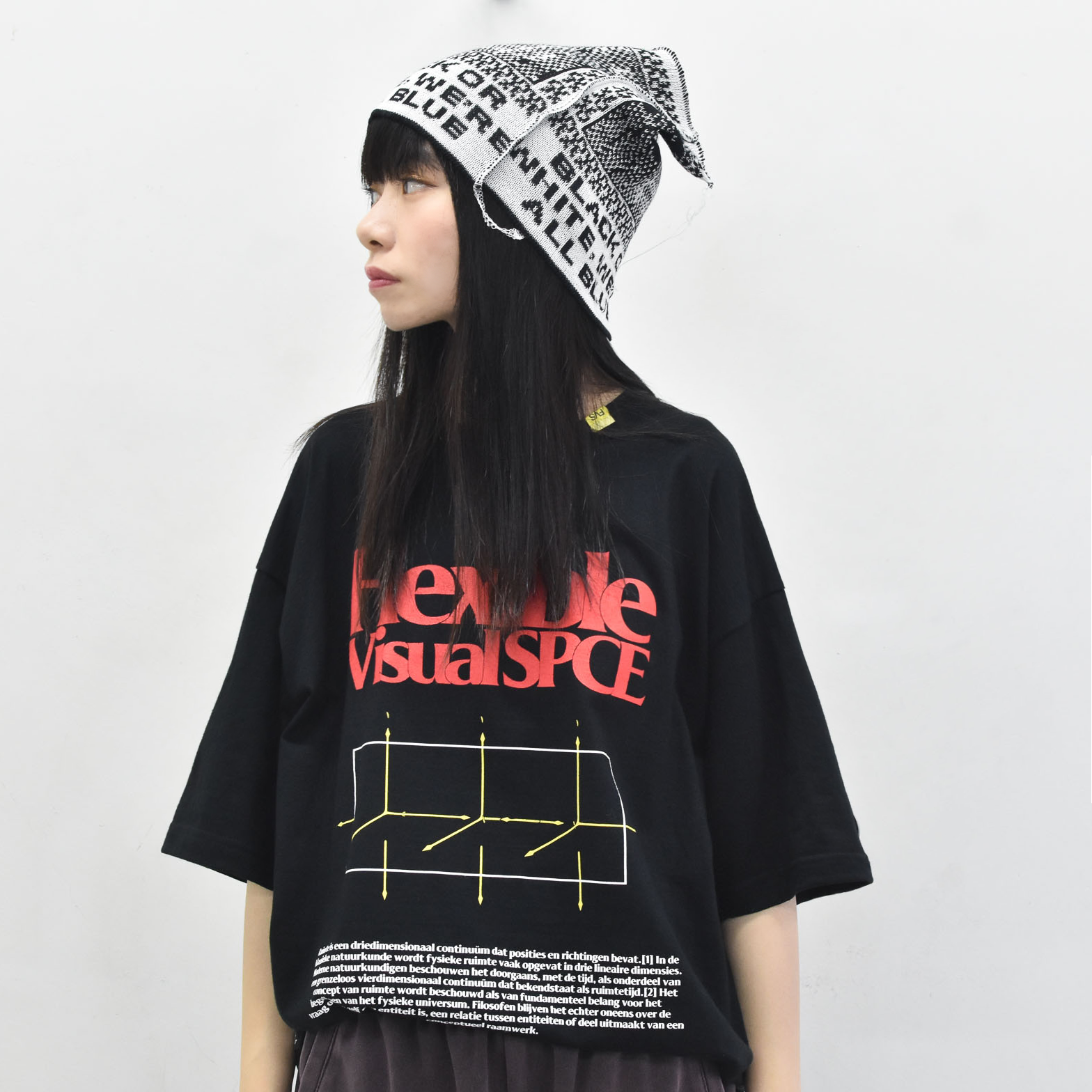 BODYSONG. / KNIT HAT CHARACTERS COLLECTION - WHITE EYE