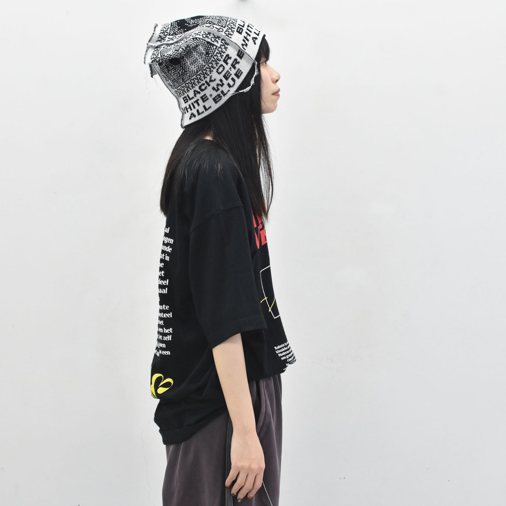 BODYSONG. / KNIT HAT CHARACTERS COLLECTION - WHITE EYE