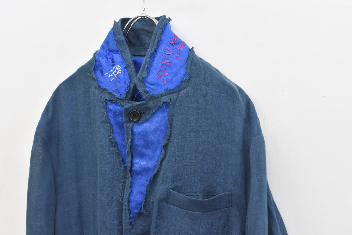 先行予約 NewRose / 40/- LINEN VOILE JACKET