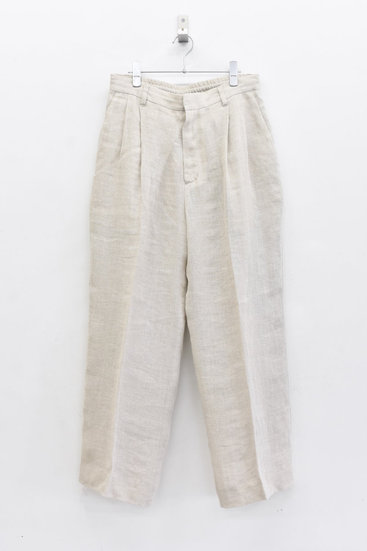 先行予約 NewRose / 40/- LINEN VOILE 2TUCK PANTS