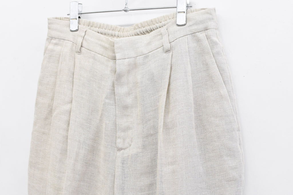 先行予約 NewRose / 40/- LINEN VOILE 2TUCK PANTS