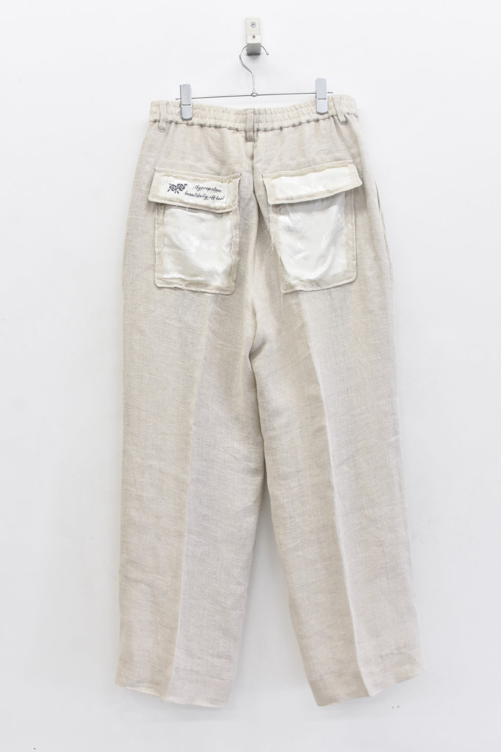 先行予約 NewRose / 40/- LINEN VOILE 2TUCK PANTS