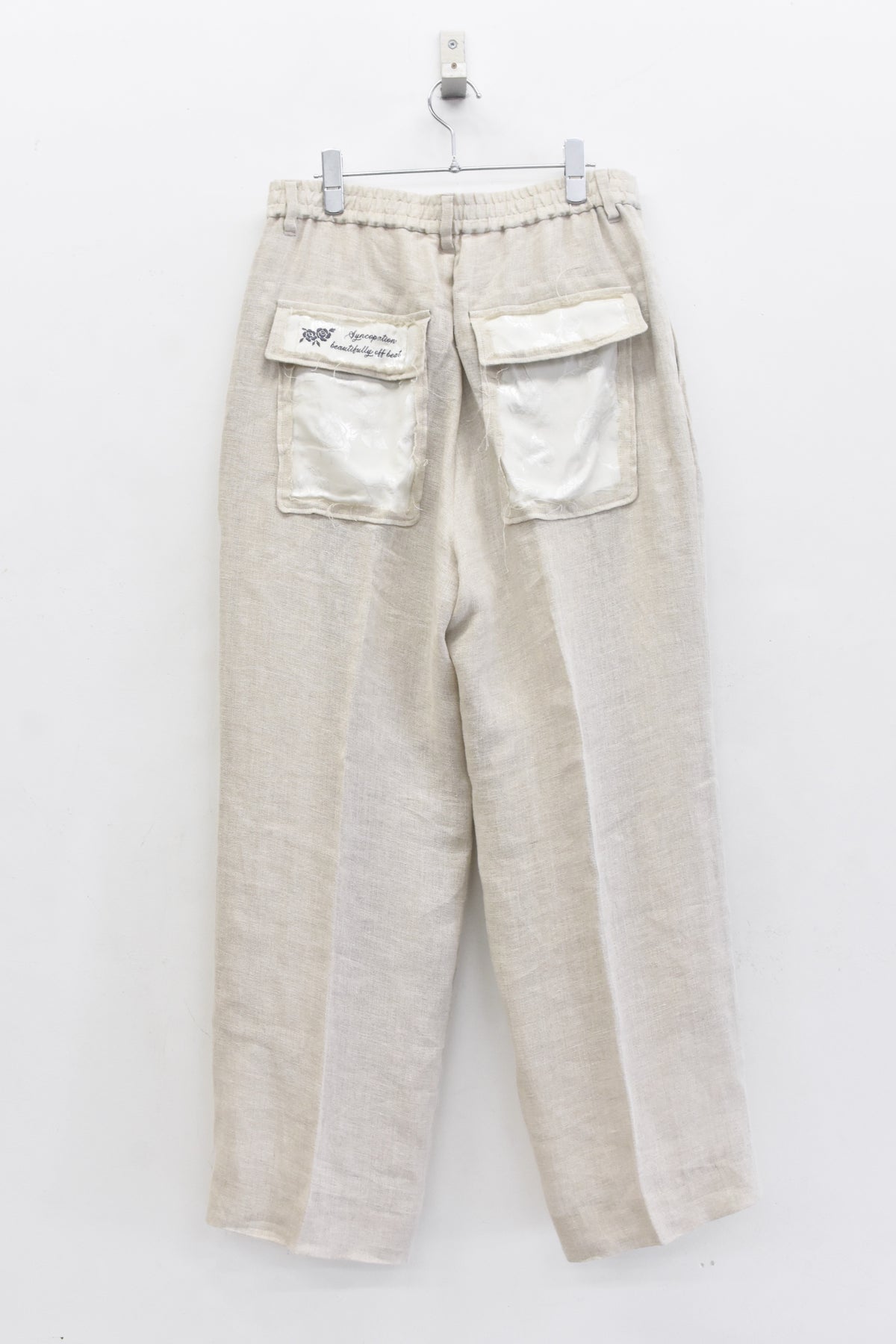 先行予約 NewRose / 40/- LINEN VOILE 2TUCK PANTS