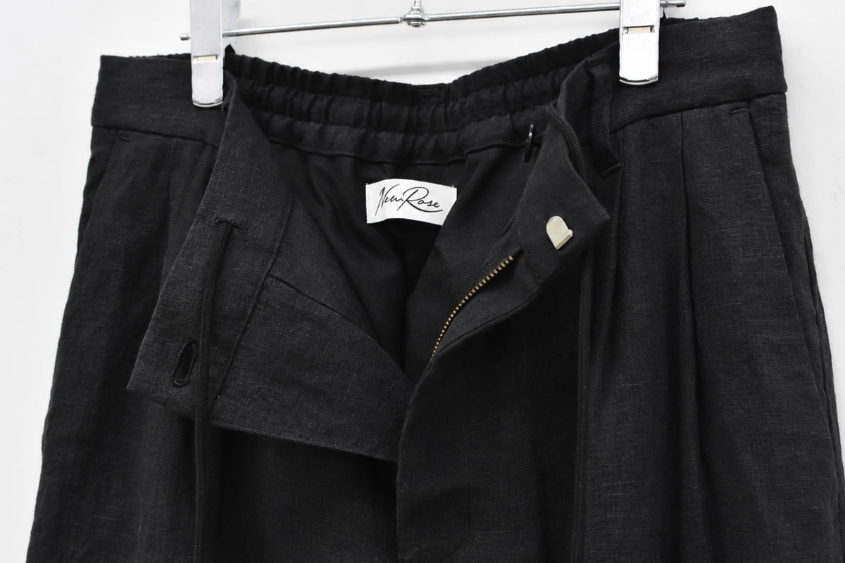 先行予約 NewRose / 40/- LINEN VOILE 2TUCK PANTS
