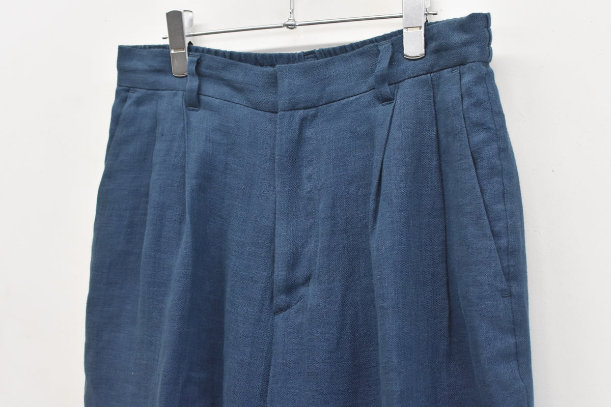 先行予約 NewRose / 40/- LINEN VOILE 2TUCK PANTS