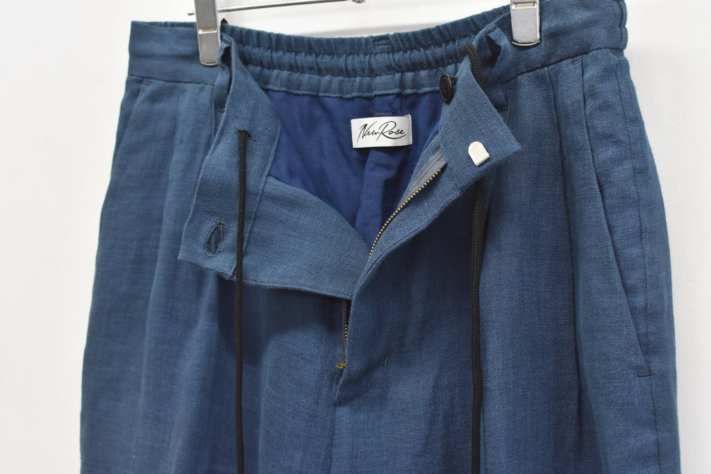 先行予約 NewRose / 40/- LINEN VOILE 2TUCK PANTS