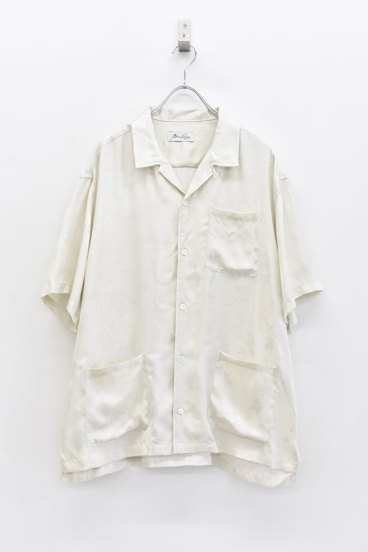 先行予約 NewRose / ROSE Jacquard Open-collar SHIRT