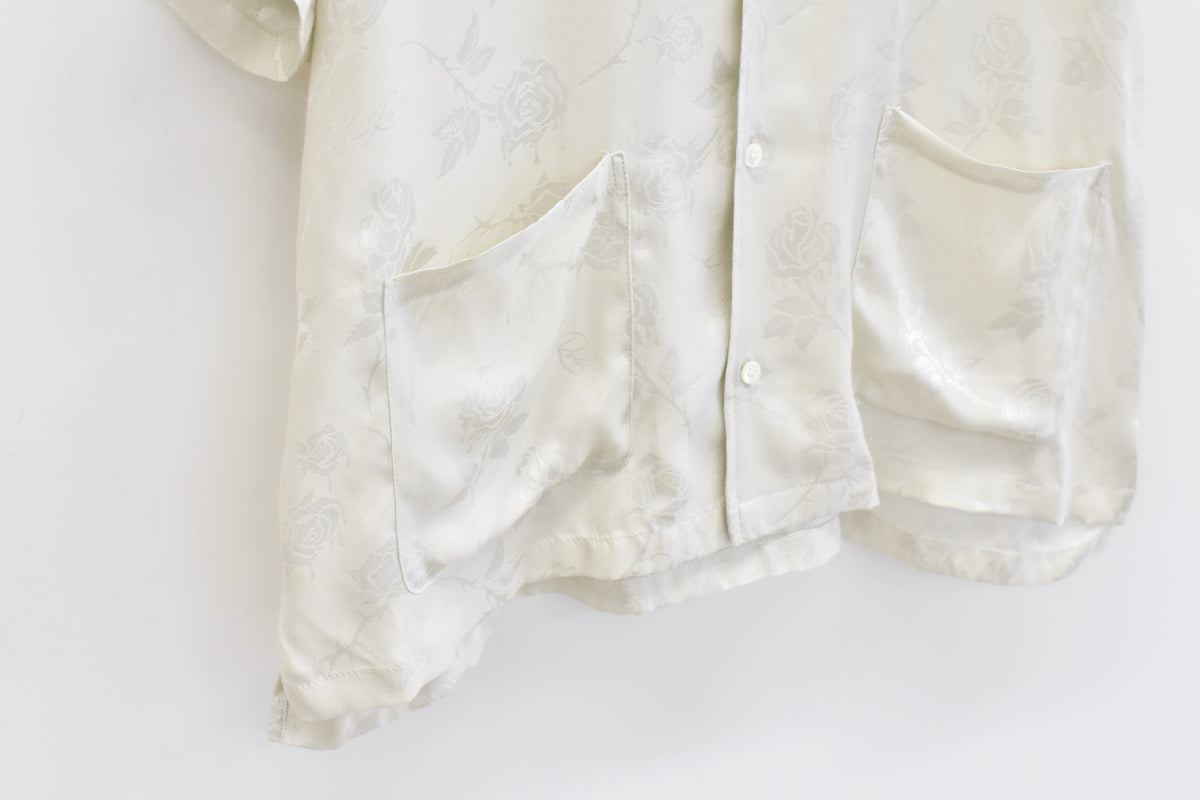 先行予約 NewRose / ROSE Jacquard Open-collar SHIRT