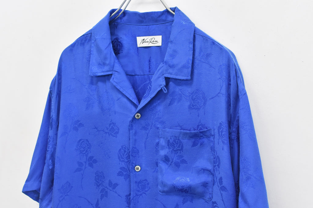 先行予約 NewRose / ROSE Jacquard Open-collar SHIRT