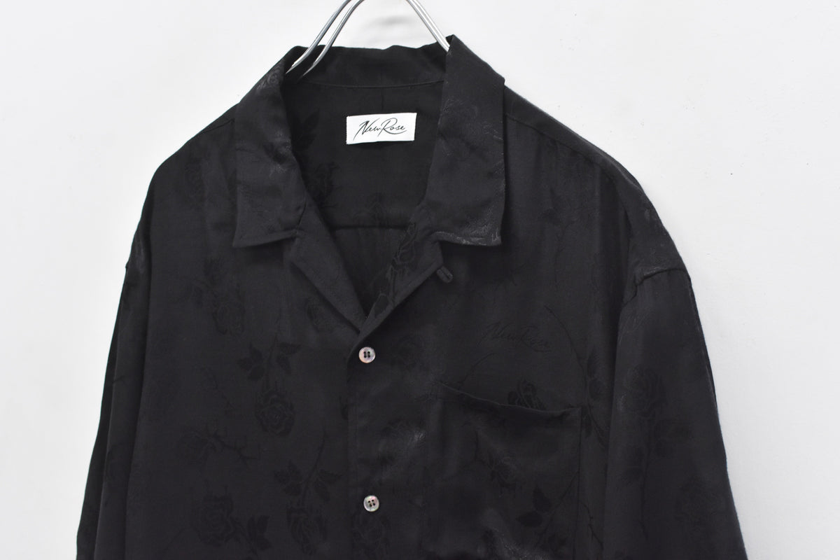 先行予約 NewRose / ROSE Jacquard Open-collar SHIRT
