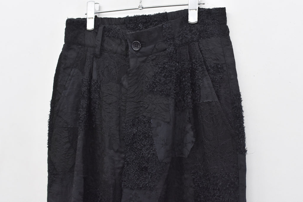 先行予約 NewRose / FLOWER PATCHWORK PANTS