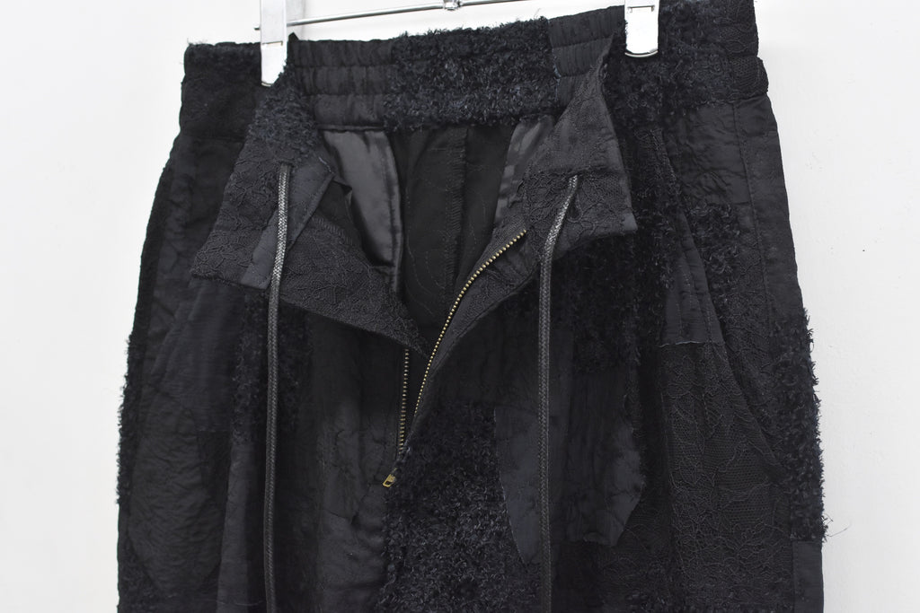先行予約 NewRose / FLOWER PATCHWORK PANTS