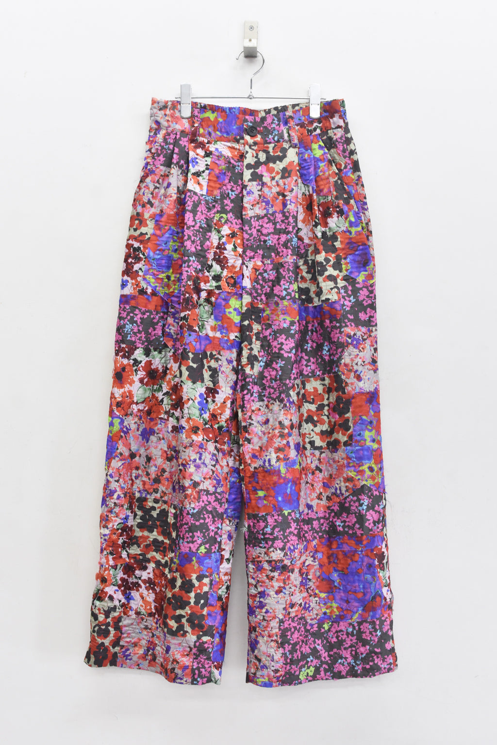先行予約 NewRose / FLOWER PATCHWORK PANTS