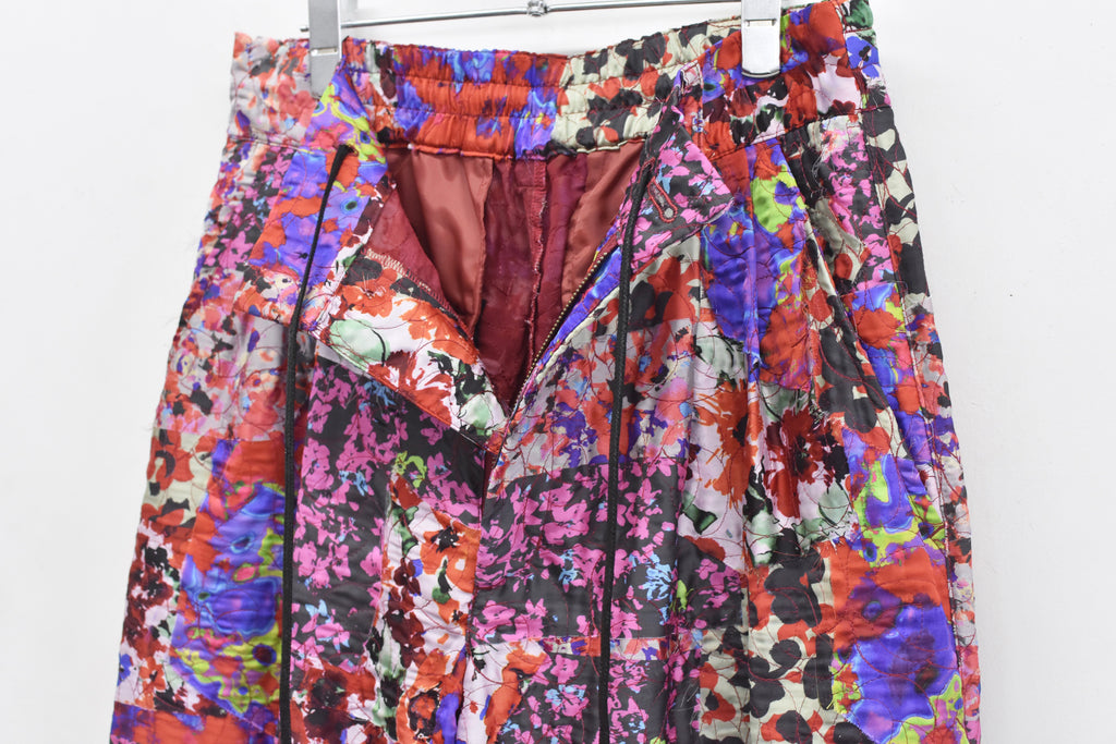 先行予約 NewRose / FLOWER PATCHWORK PANTS