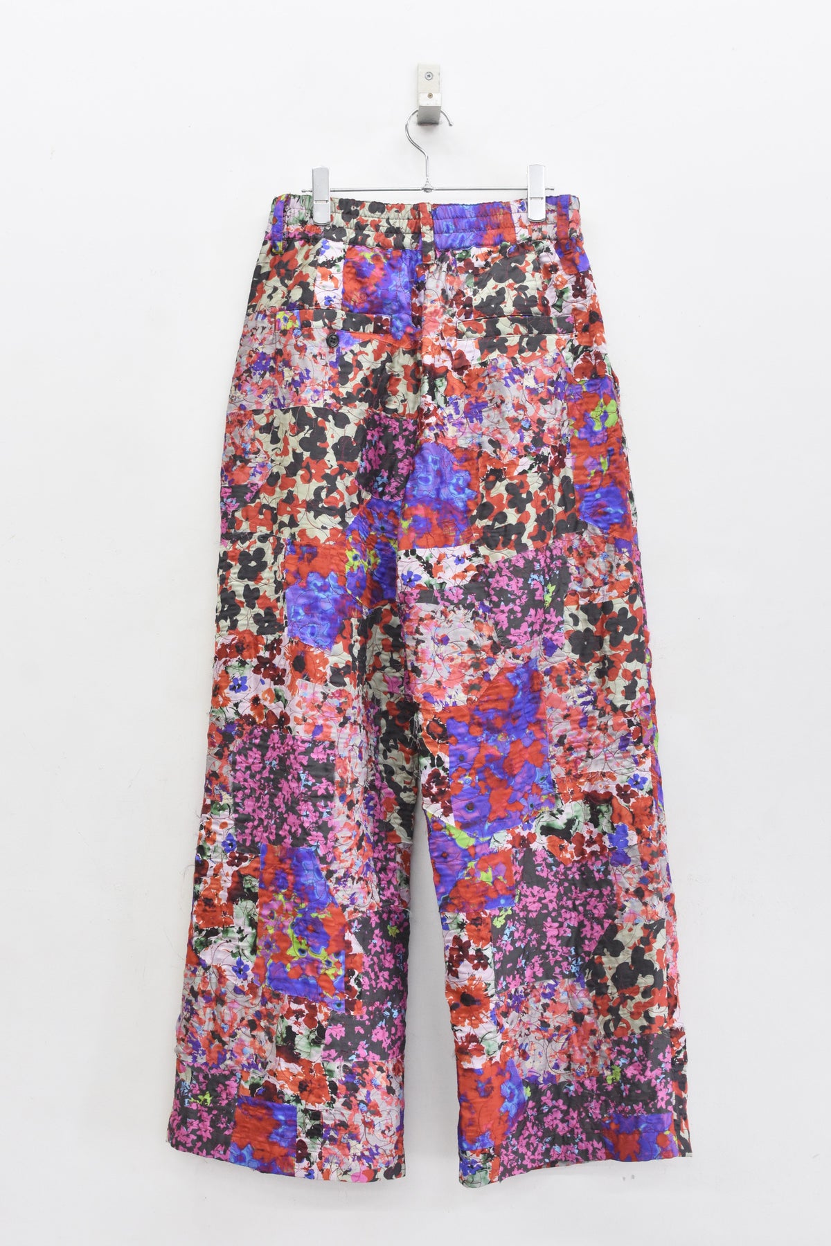 先行予約 NewRose / FLOWER PATCHWORK PANTS