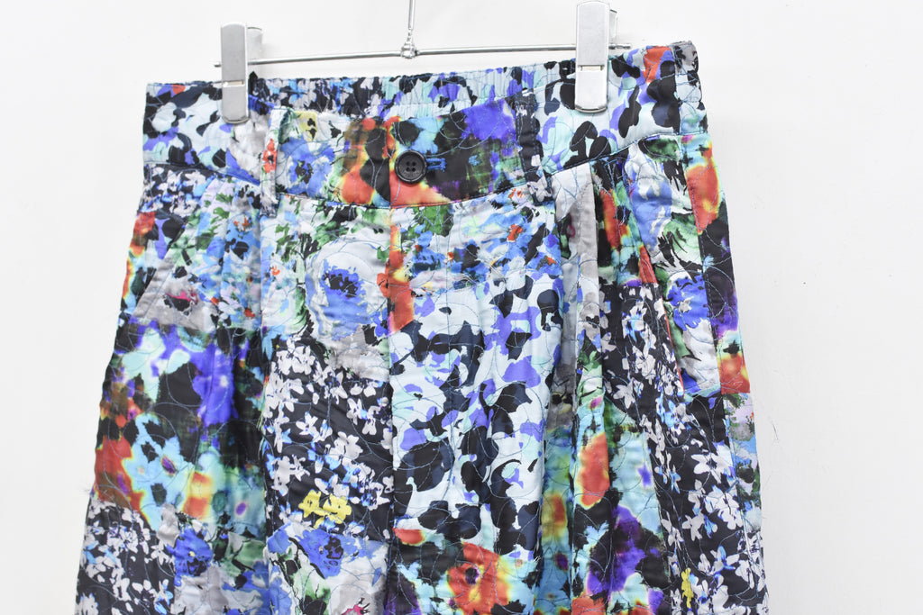 先行予約 NewRose / FLOWER PATCHWORK PANTS