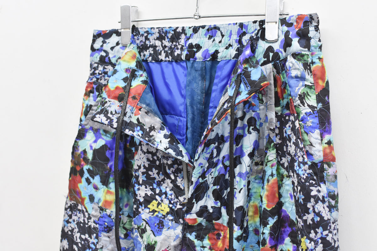 先行予約 NewRose / FLOWER PATCHWORK PANTS