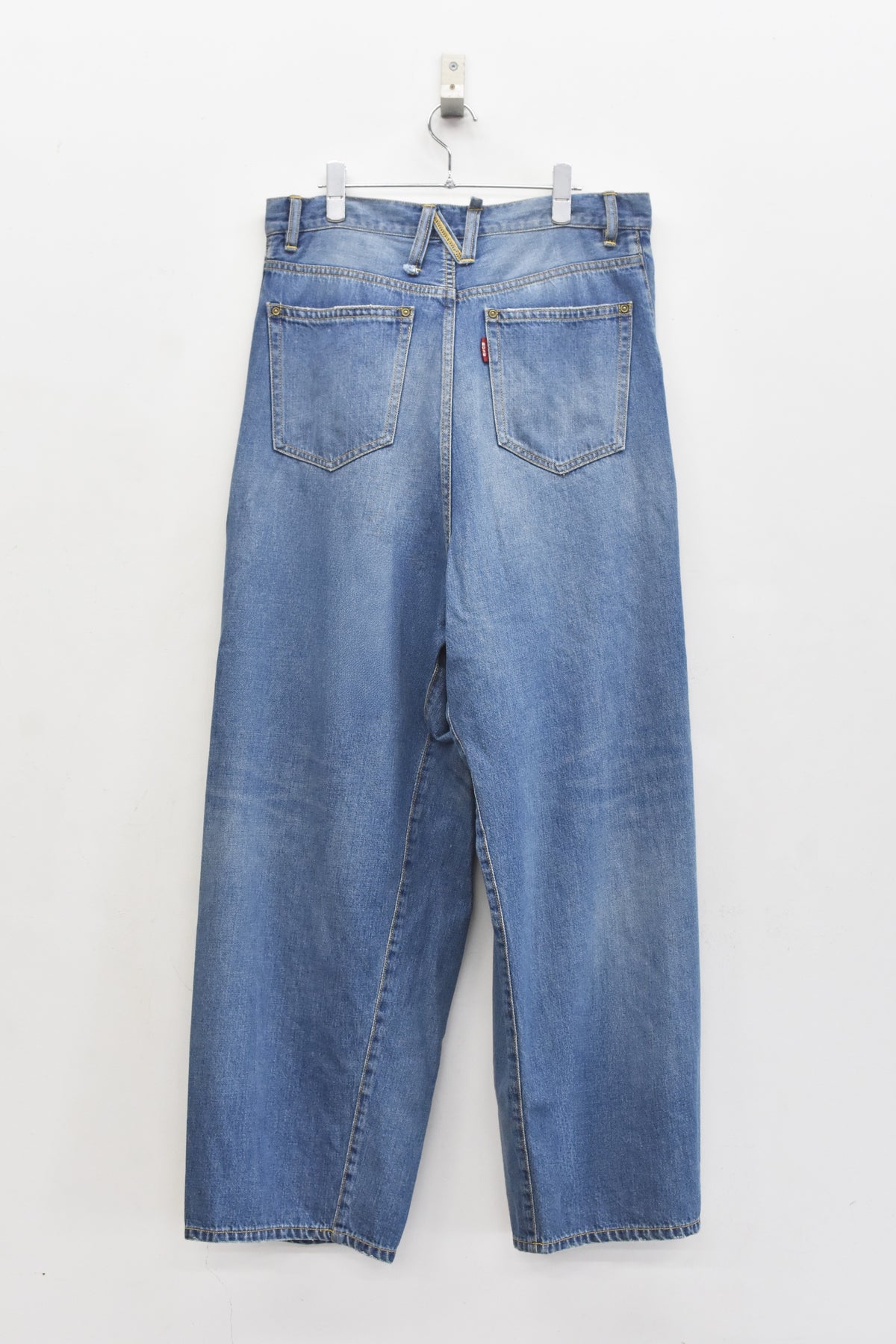 先行予約 NewRose / FOLD THE WAIST PANTS (Distressed finish）