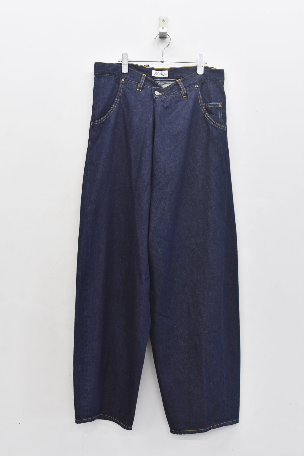 先行予約 NewRose / FOLD THE WAIST PANTS (wash finish)