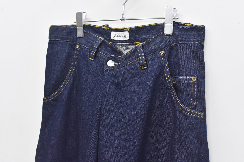 先行予約 NewRose / FOLD THE WAIST PANTS (wash finish)