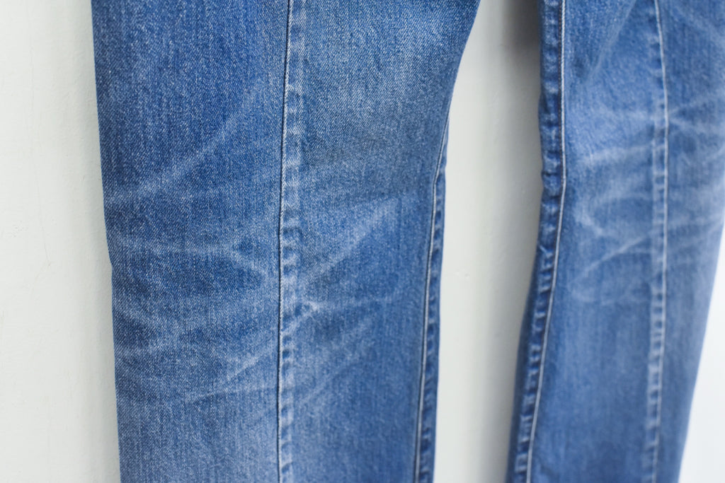 先行予約 NewRose / MIDDLE FIT FLARE PANTS (Distressed finish）