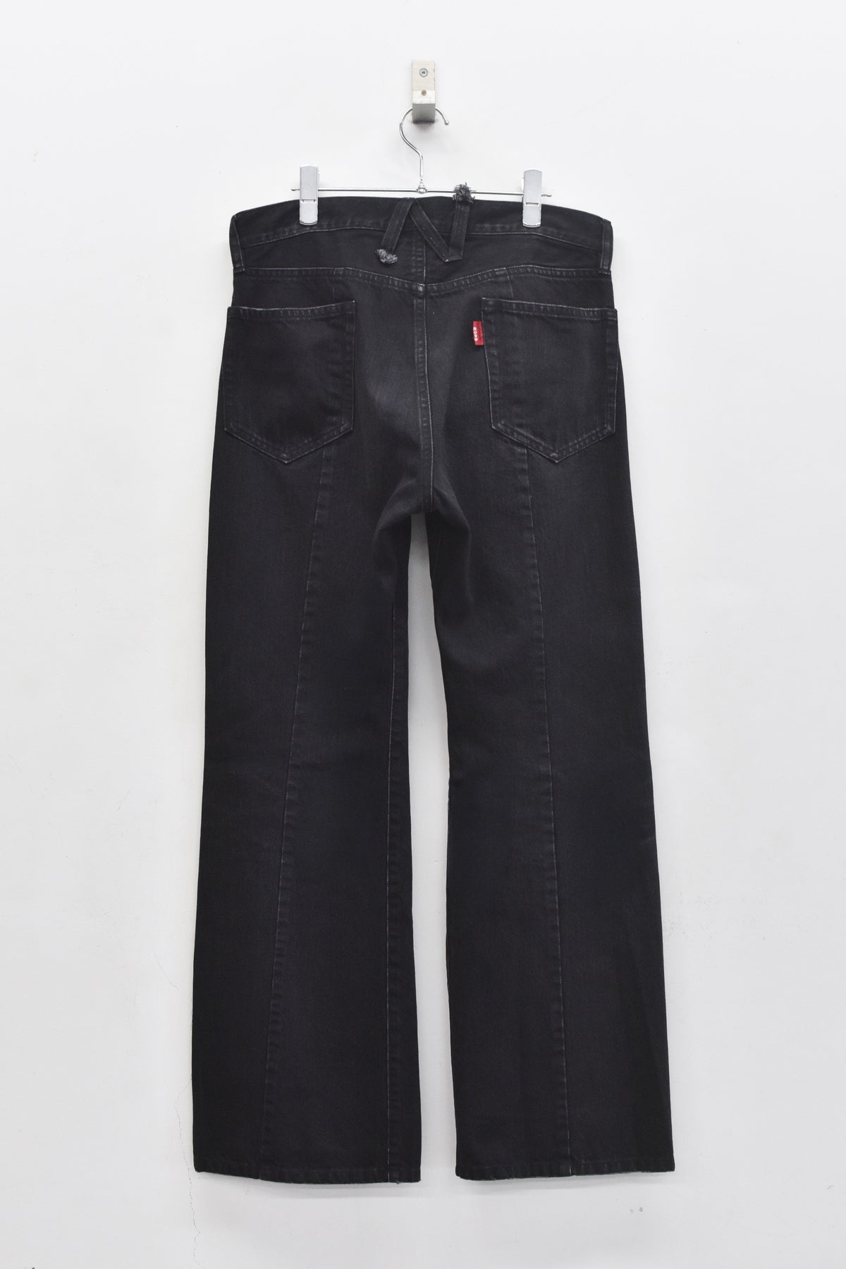 先行予約 NewRose / MIDDLE FIT FLARE PANTS (Distressed finish）