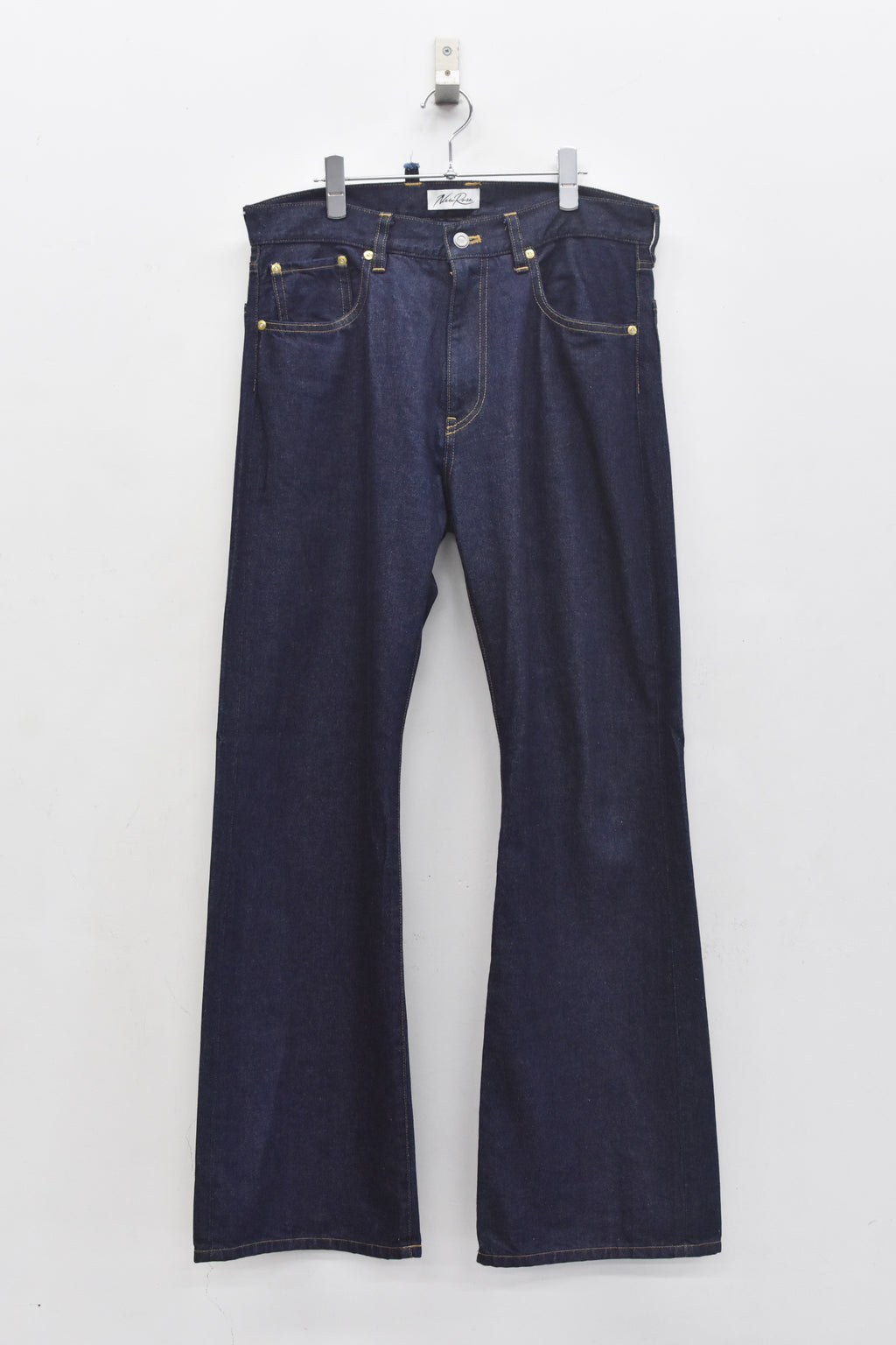 先行予約 NewRose / MIDDLE FIT FLARE PANTS (wash finish)