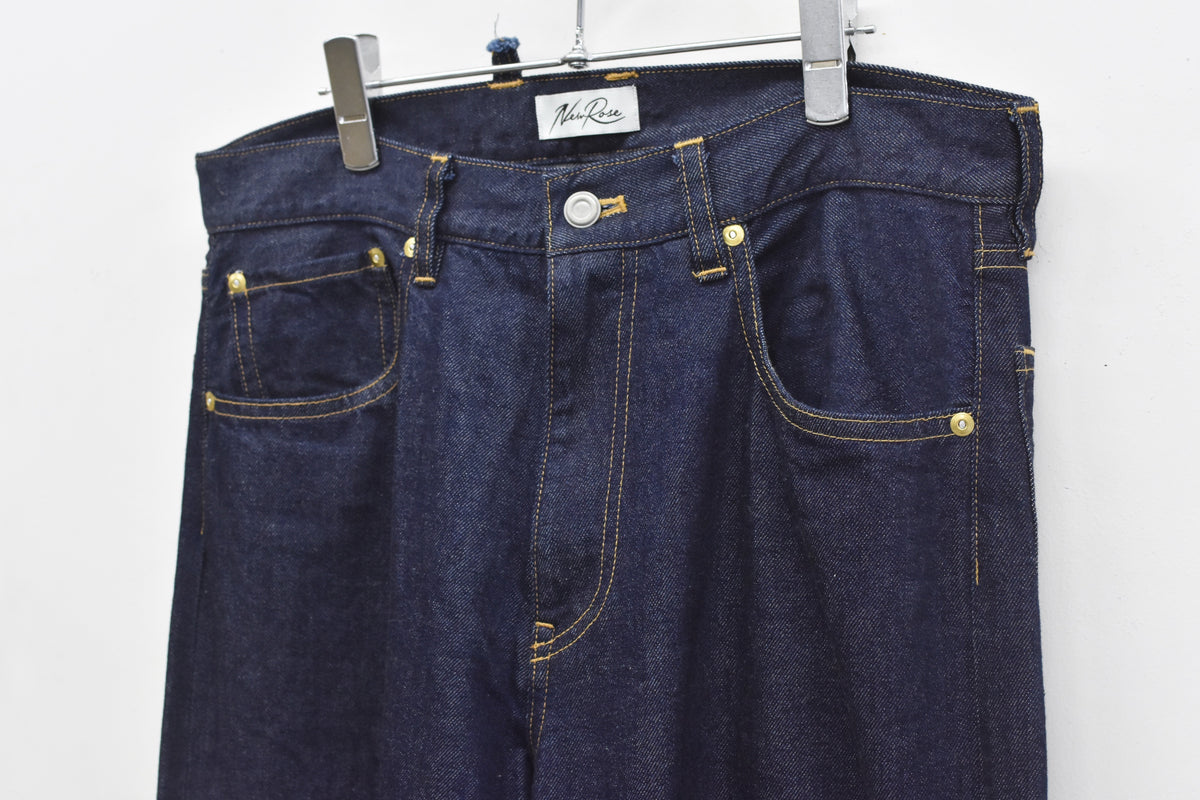 先行予約 NewRose / MIDDLE FIT FLARE PANTS (wash finish)
