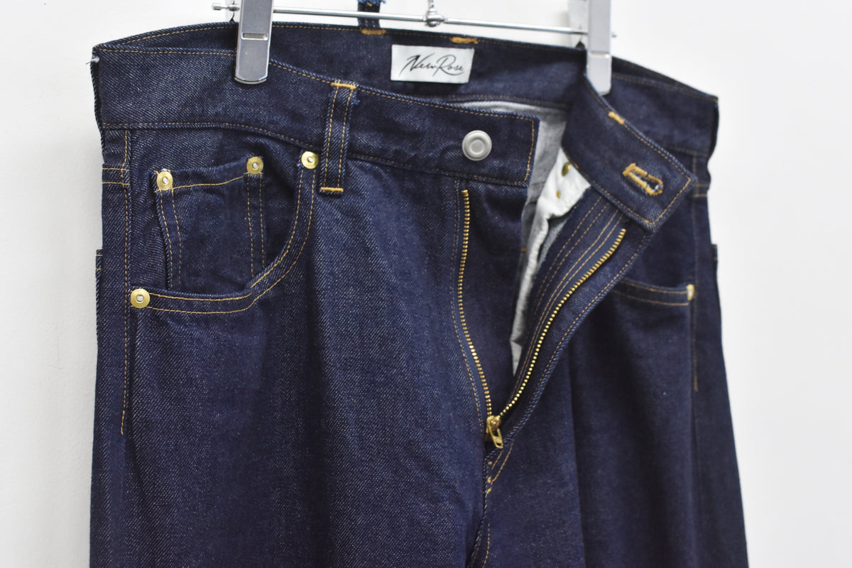 先行予約 NewRose / MIDDLE FIT FLARE PANTS (wash finish)