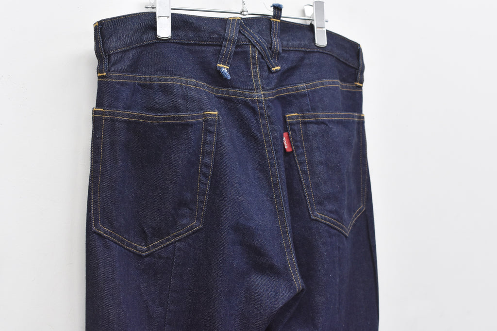 先行予約 NewRose / MIDDLE FIT FLARE PANTS (wash finish)