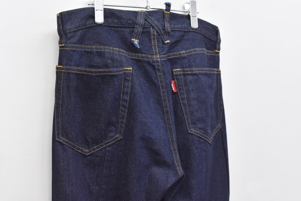 先行予約 NewRose / MIDDLE FIT FLARE PANTS (wash finish)