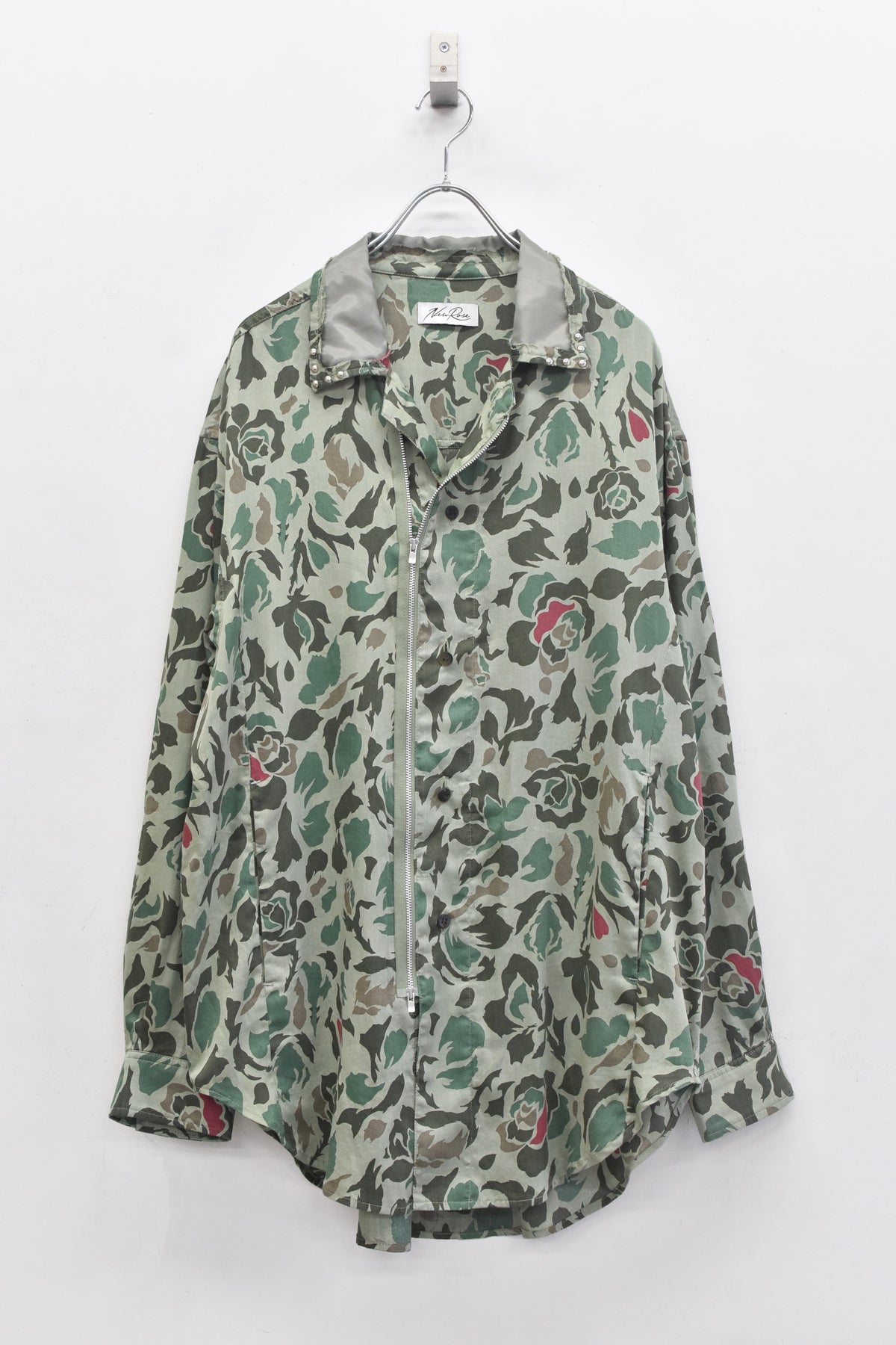 先行予約 NewRose / 80/- ROSE Camouflage RIDERS SHIRT