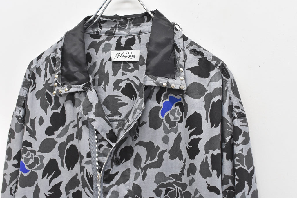 先行予約 NewRose / 80/- ROSE Camouflage RIDERS SHIRT