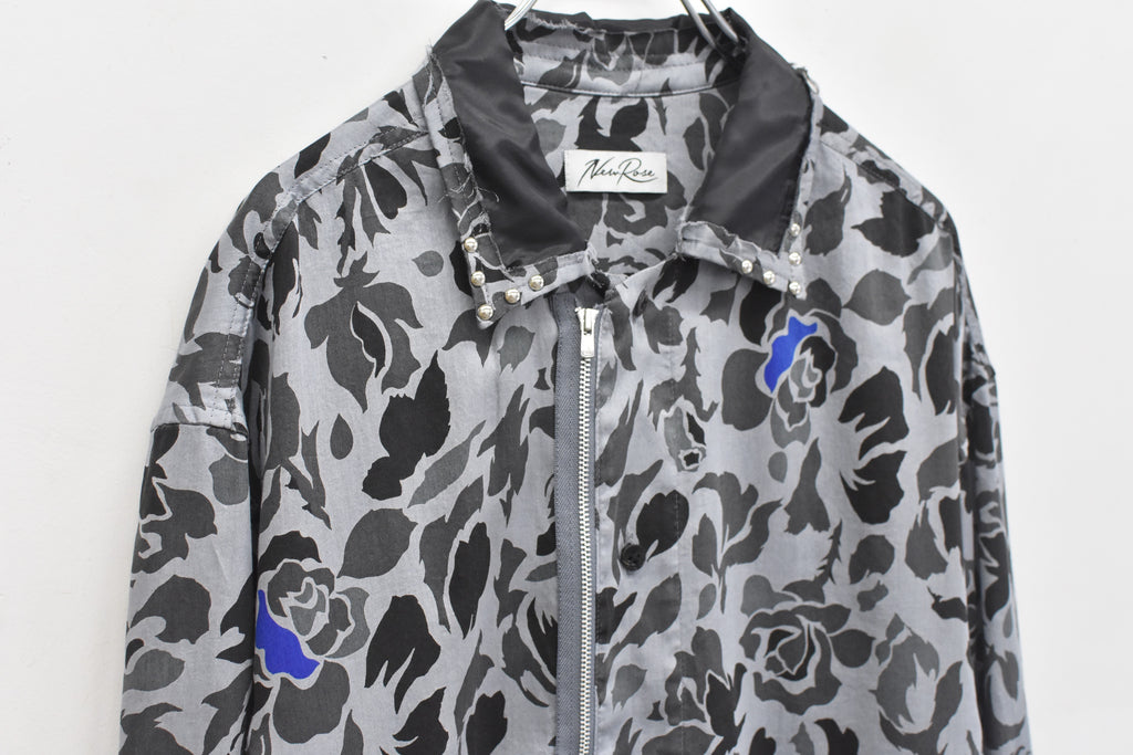 先行予約 NewRose / 80/- ROSE Camouflage RIDERS SHIRT