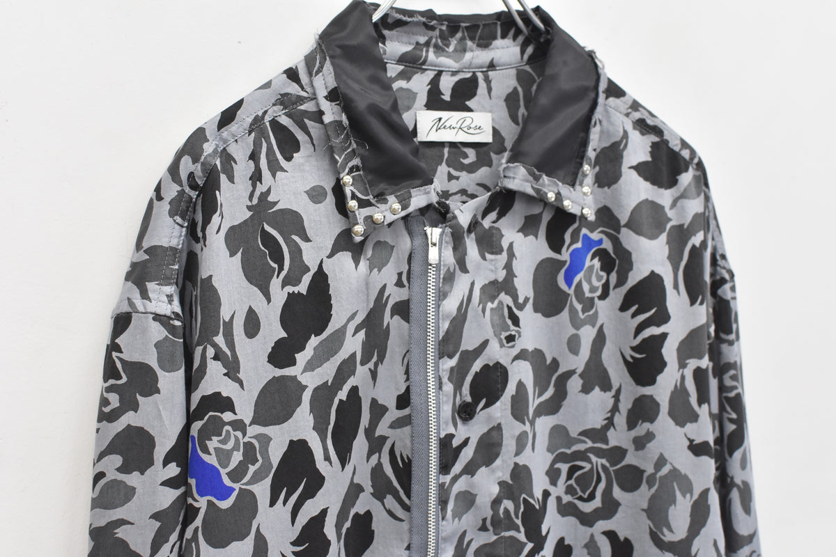 先行予約 NewRose / 80/- ROSE Camouflage RIDERS SHIRT