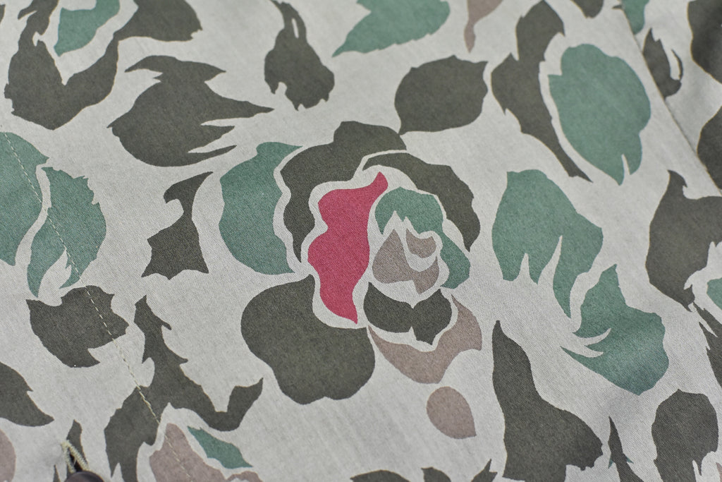 先行予約 NewRose / 80/- ROSE Camouflage RIDERS SHIRT