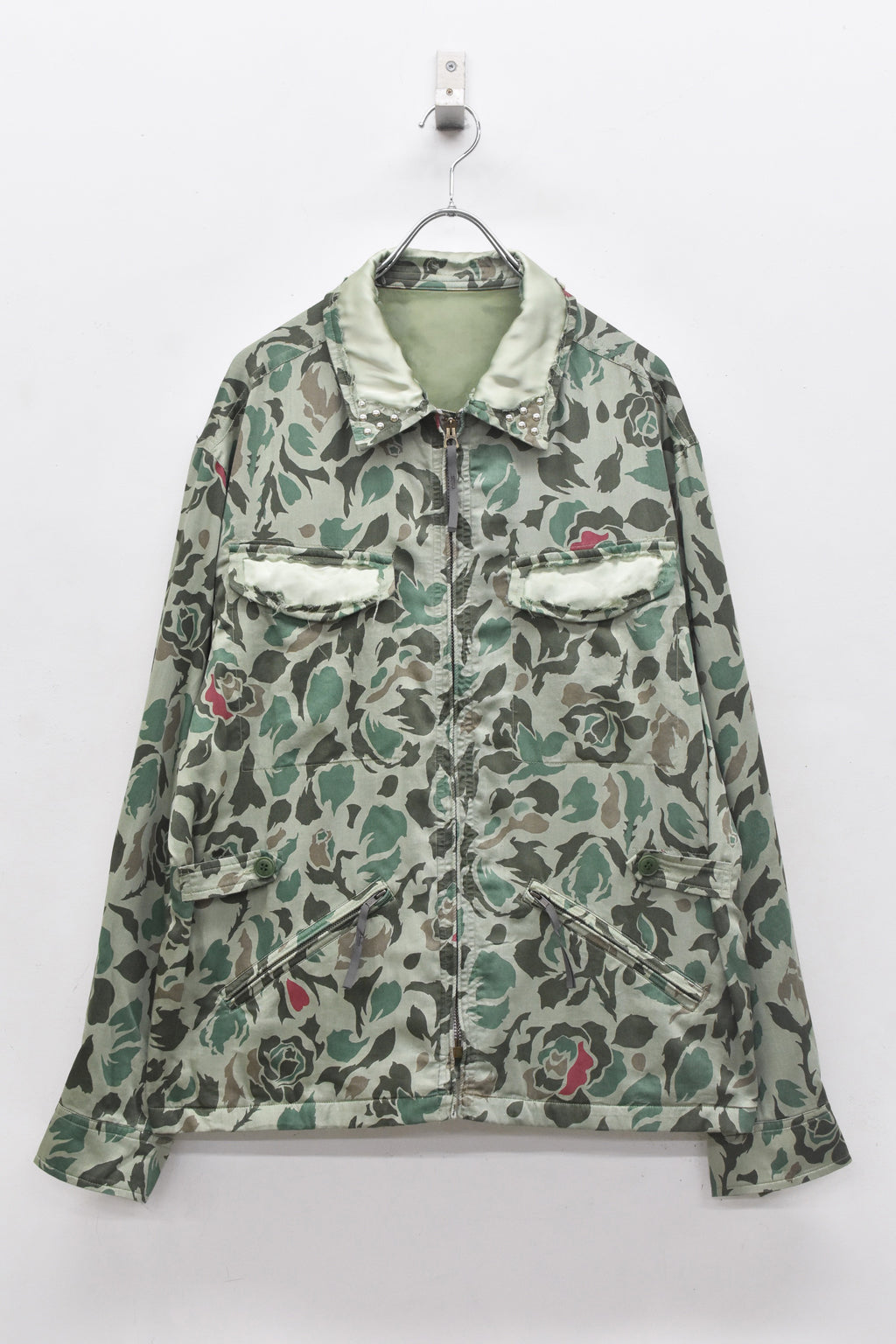 先行予約 NewRose / 80/- ROSE Camouflage REVERSIBLE JACKET
