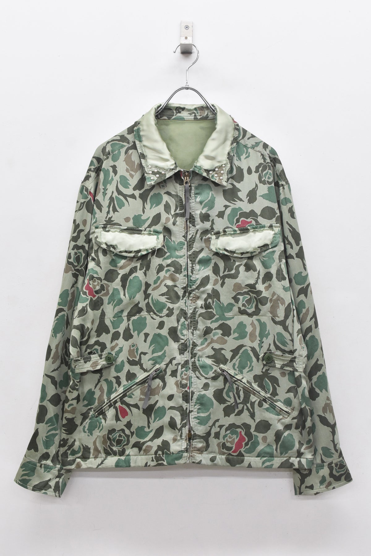 先行予約 NewRose / 80/- ROSE Camouflage REVERSIBLE JACKET