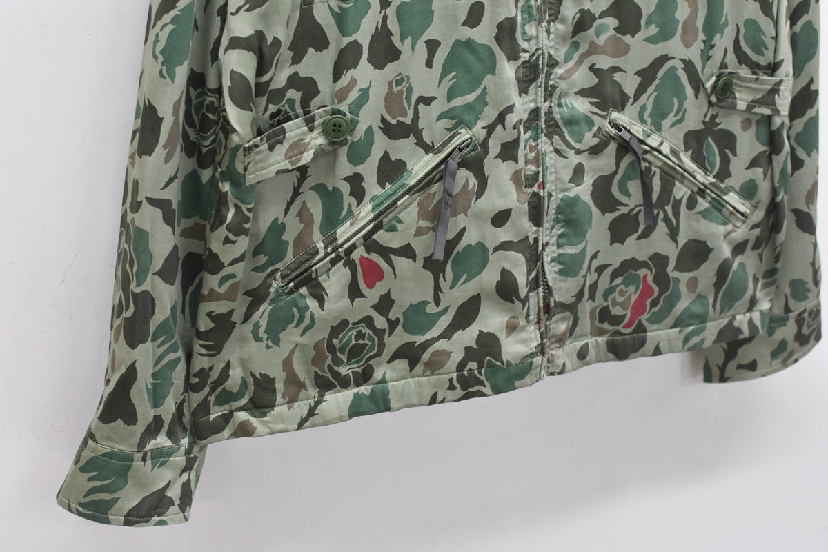 先行予約 NewRose / 80/- ROSE Camouflage REVERSIBLE JACKET