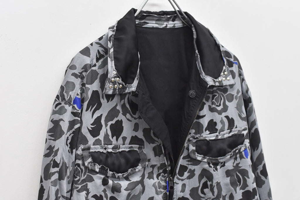 先行予約 NewRose / 80/- ROSE Camouflage REVERSIBLE JACKET