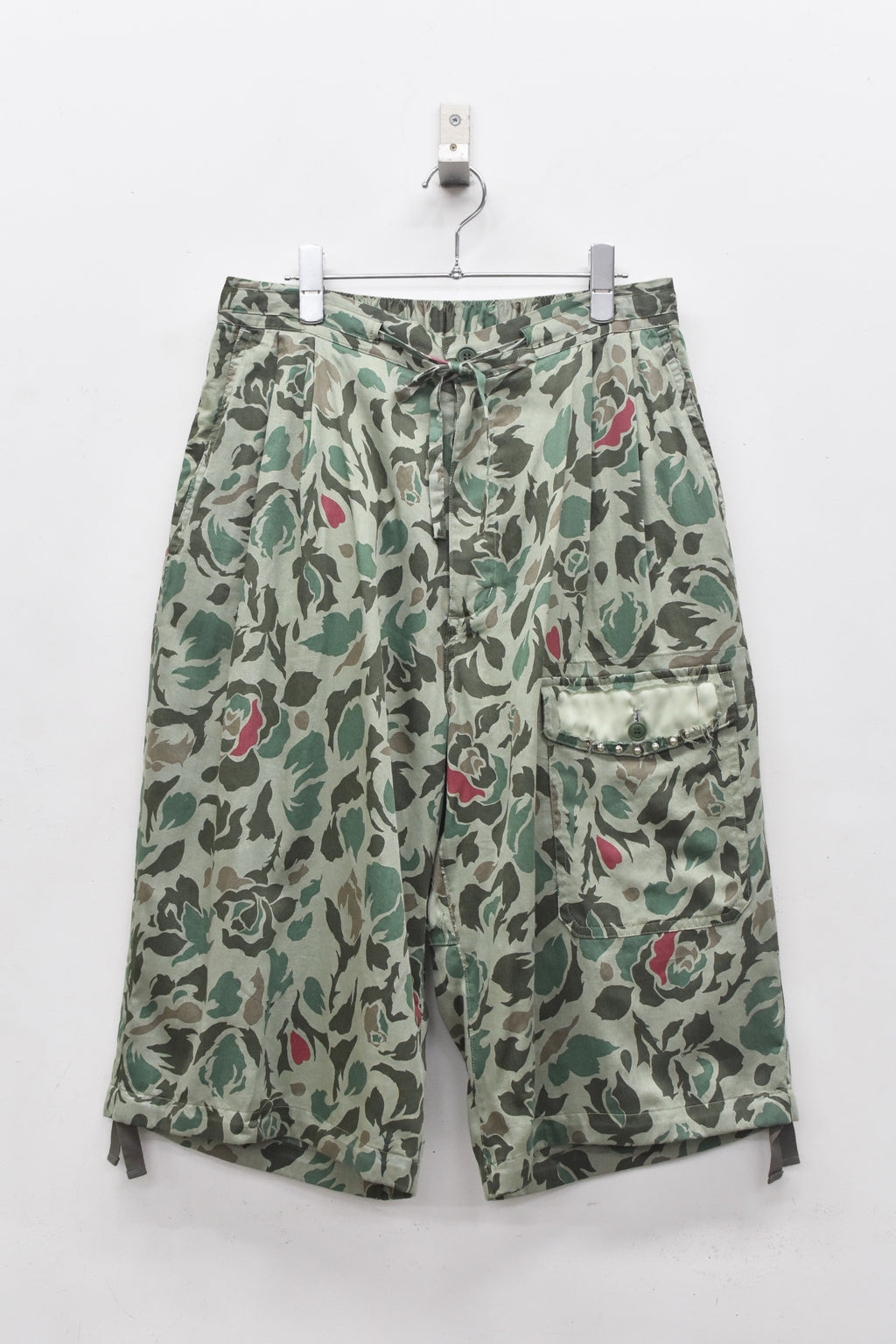先行予約 NewRose / 80/- ROSE Camouflage HARF PANTS