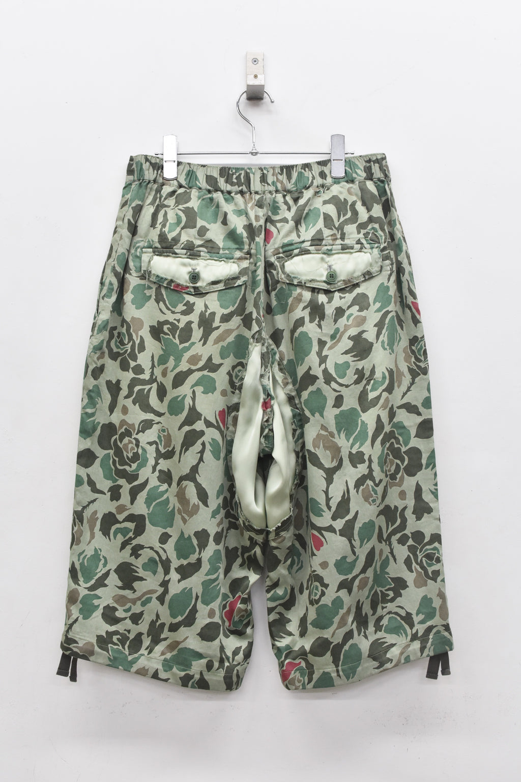 先行予約 NewRose / 80/- ROSE Camouflage HARF PANTS