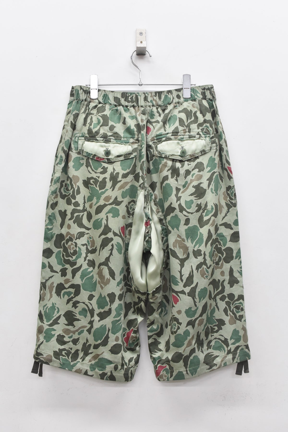 先行予約 NewRose / 80/- ROSE Camouflage HARF PANTS