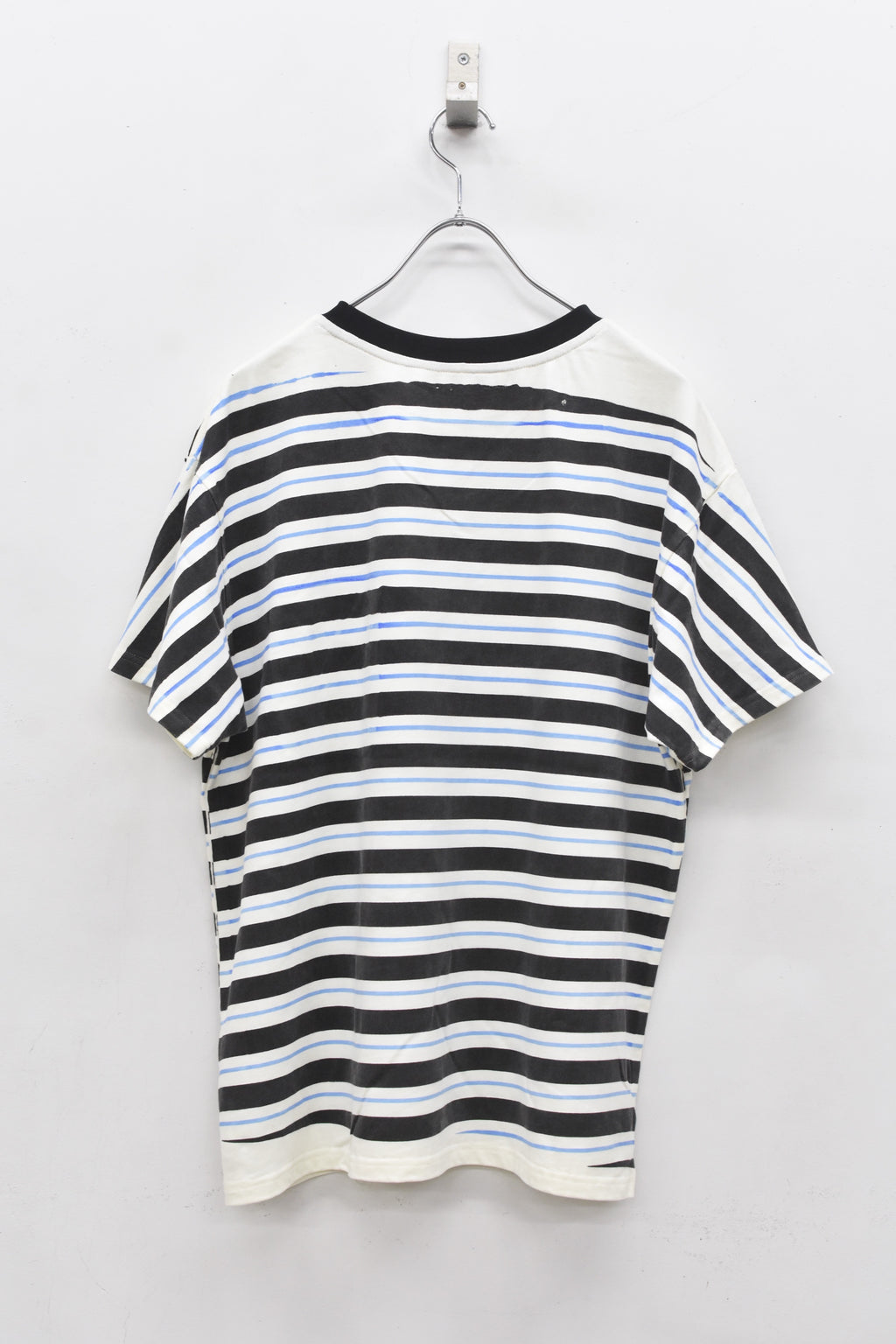 先行予約 NewRose / DIAGONAL STRIPE PRINT Tee