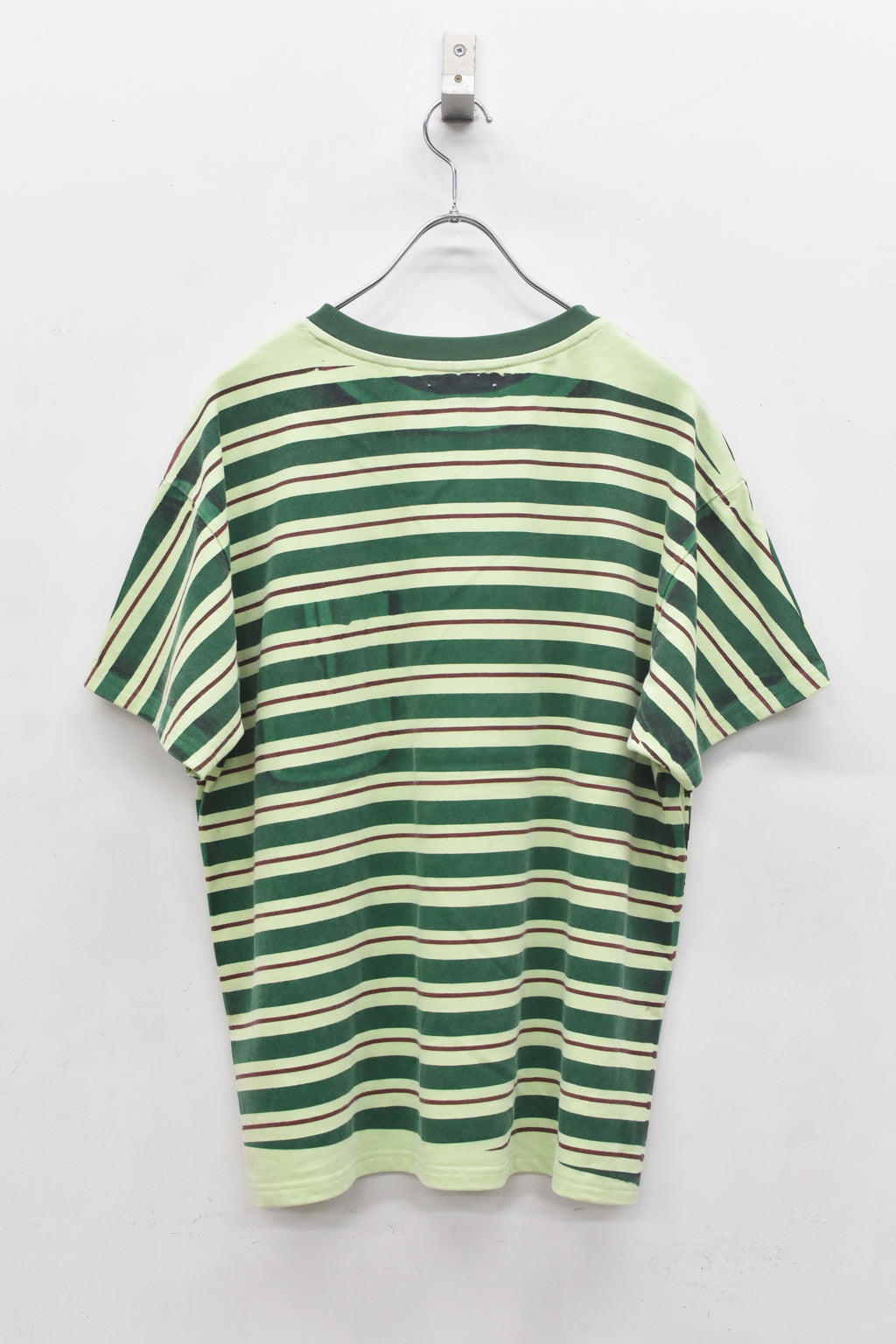 先行予約 NewRose / DIAGONAL STRIPE PRINT Tee