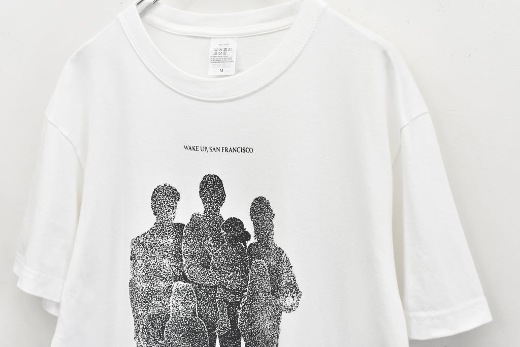 FUMEI / WAKE UP SANFRANCISCO TEE - WHITE