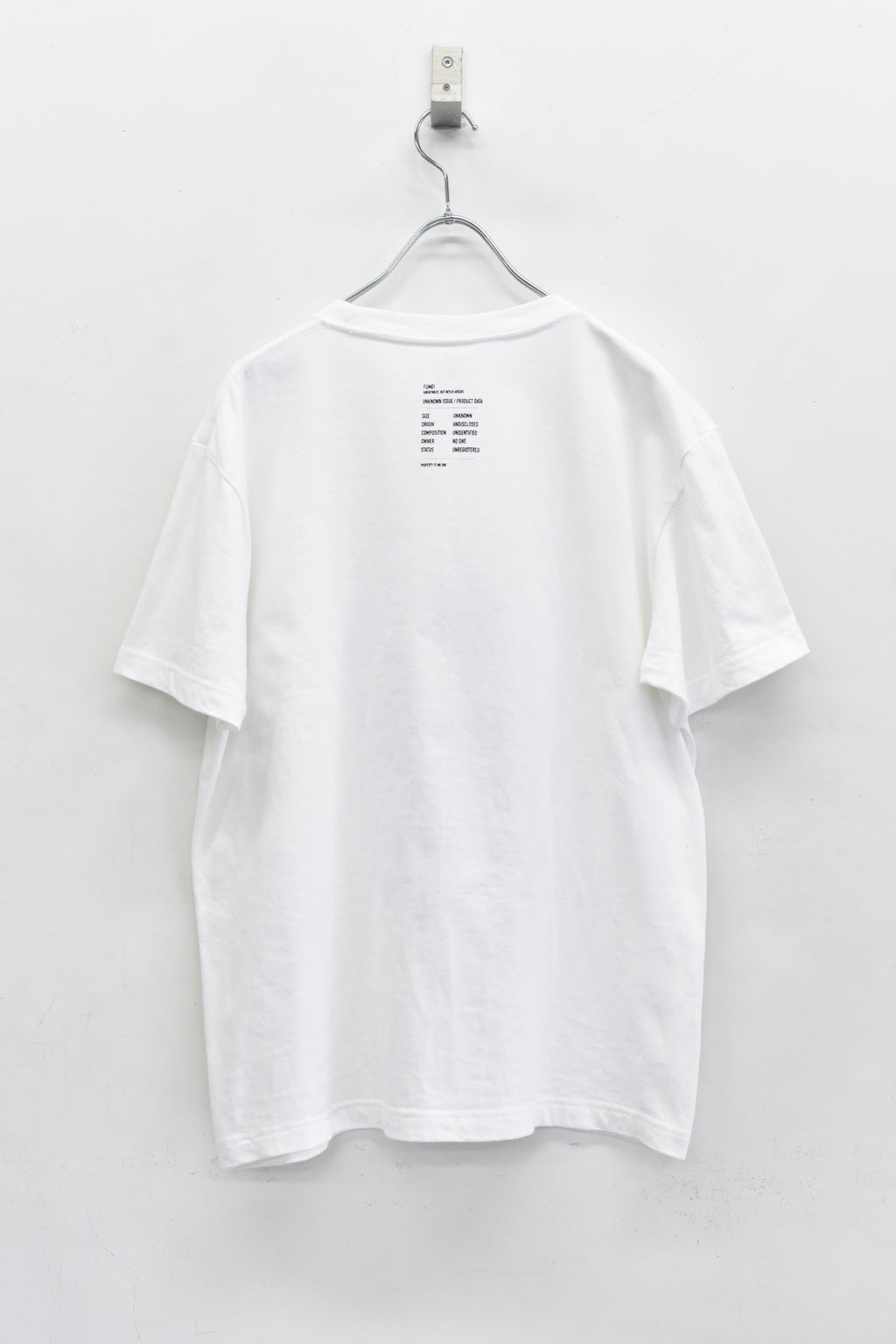 FUMEI / WAKE UP SANFRANCISCO TEE - WHITE