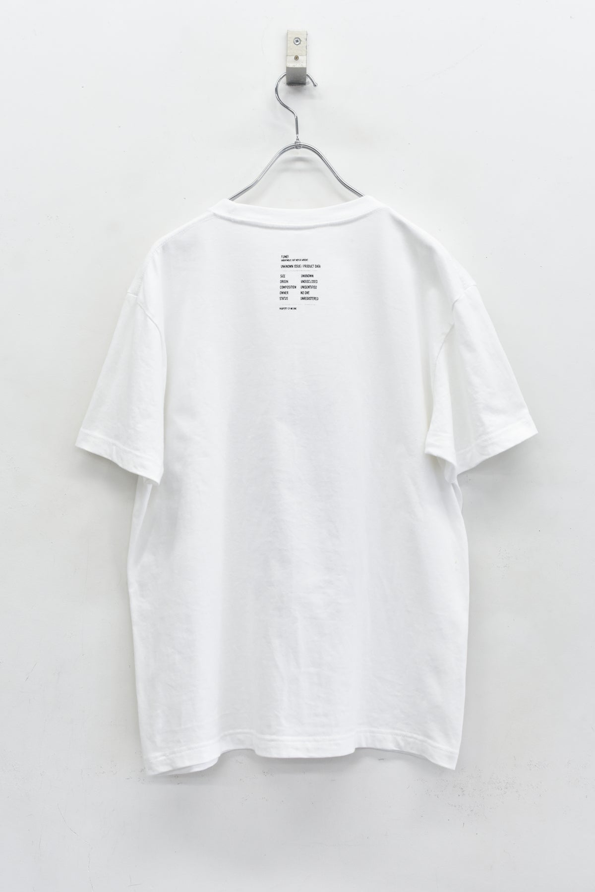 FUMEI / WAKE UP SANFRANCISCO TEE - WHITE